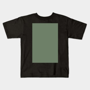 sage green Kids T-Shirt